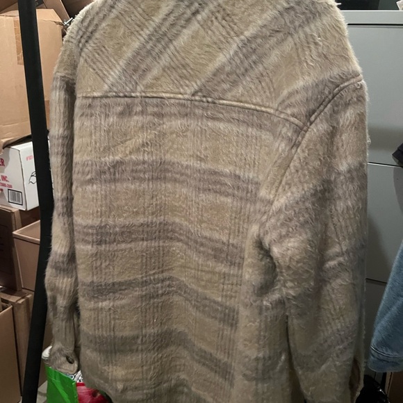 Oak + Fort Oversized Faux Fur Jacket - Picture 2 of 2